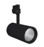 Ledvance Spot LED sur rail D95 Noir 55W 4000lm 24D - 930 Blanc Chaud | Meilleur rendu des couleurs 