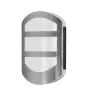 Ledvance LED applique murale Endura Style Plate Acier inoxydable 12W - 830 