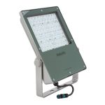 Philips LED Breedstraler Coreline BVP130 Grijs 220W 26400lm 52x102D - 740 Koel Wit | IP66 - Asymmetrisch