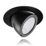 Noxion LED Downlight Forza Zwart 35W 3000lm 36D - 930 Warm Wit | 168mm - Beste Kleurweergave