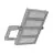 Ledvance LED Breedstraler MAX Wand Grijs 1200W 164000lm 50Dx10D - 757 Daglicht | IP66 - Asymmetrisch