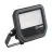 Ledvance LED Breedstraler Aluminium Zwart 17W 2400lm 100D - 840 Koel Wit | IP66 - Symmetrisch