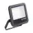 Ledvance LED Breedstraler Aluminium Zwart 69W 9150lm 100D - 830 Warm Wit | IP66 - Symmetrisch