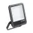 Ledvance LED Breedstraler Aluminium Zwart 100W 15000lm 100D - 865 Daglicht | IP66 - Symmetrisch