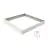 Noxion LED Paneel Afneembare opbouw montageset V2.0 FastSlide 600X600mm voor Externe Driver