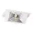 LED Downlight Wandwasher Wandy Medium Wit 27W 3700lm 78x100D - 830 Warm Wit - 238x145mm