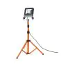 Ledvance LED Breedstraler Bouwlamp Driepoot Donker Grijs 50W 4500lm 120D - 840 Koel Wit | IP65 - Symmetrisch