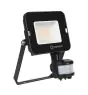 Ledvance LED Breedstraler Compact Zwart 20W 1800lm 100D - 830 Warm Wit | IP65 - Symmetrisch - Bewegings- en lichtsensor