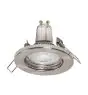 Ledvance LED Downlight Inbouw Brushed Aluminium 3x GU10 2.6W 230lm 36D - 827 Zeer Warm Wit | Set van 3