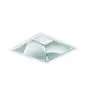Philips LED Downlight LuxSpace Vierkant DN572B VLC-E 10.3W 1350lm 80D - 840 Koel Wit | 214mm - Aluminium Reflector - Dali Dimbaar