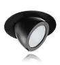 Noxion LED Downlight Forza Zwart 35W 3100lm 36D - 940 Koel Wit | 168mm - Beste Kleurweergave