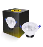 LED Downlight Rond Kantelbaar 15W 1200lm 60D - 930 Warm Wit | 135mm - Zaagmaat 110mm - UGR <19