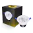 Downlight LED Rond inclinable 12W 960lm 60D - 930 Blanc Chaud | 110mm - Diamètre 90mm - UGR 
