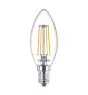 Philips Corepro LED Bougie E14 Filament Claire 4.3W 470lm - 840 Blanc Froid | Équivalent 40W