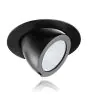 Noxion Downlight LED Forza 4000K 3300lm 36D Noir | Meilleur rendu des couleurs - Substitut 70W CDM