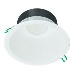 Philips LED Downlight Coreline DN142B Aluminium Wit 19.2W 2300lm 60D - 830 Warm Wit | Zaagmaat 200mm - IP20 - Wit Reflector